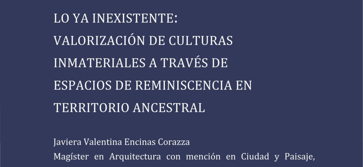 Arquitectura del recuerdo