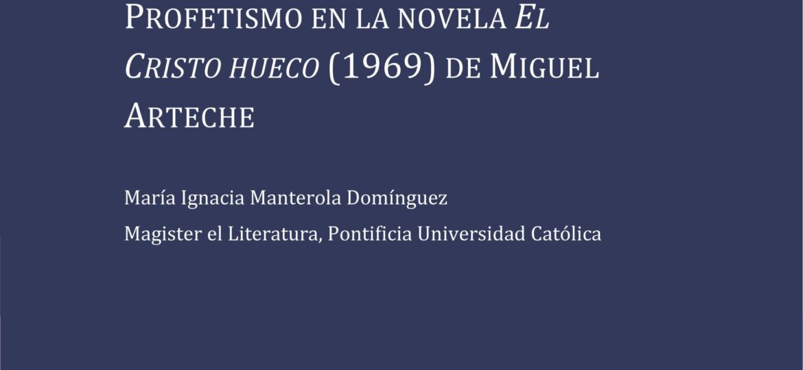 Profetismo en la novela